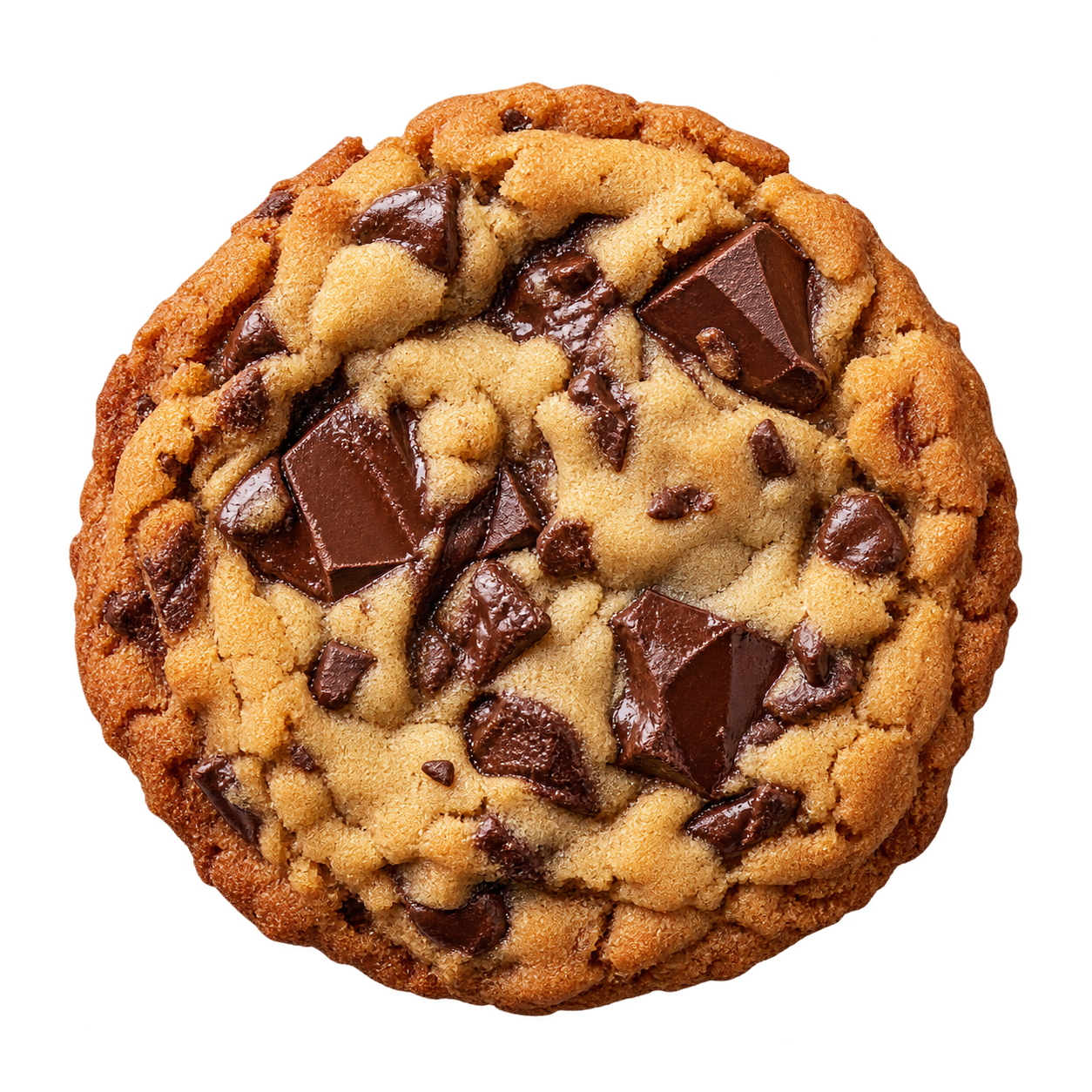 Galleta clásica con chocolate